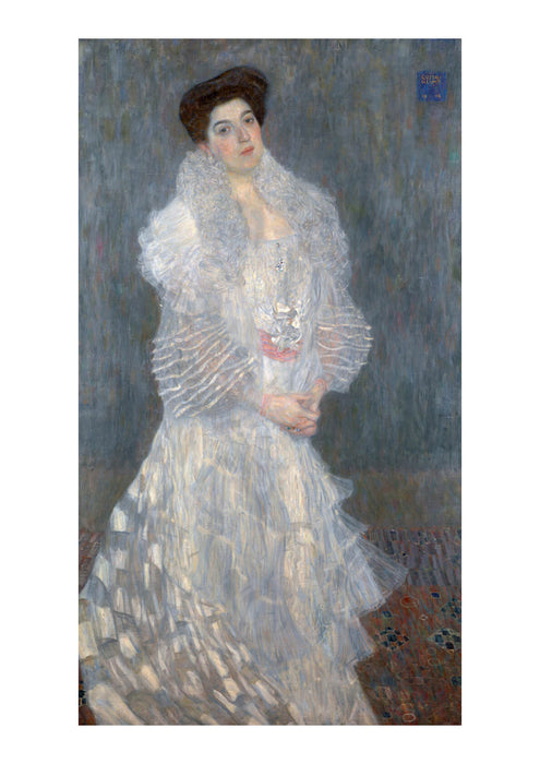Gustav Klimt - Portrait of Woman in White