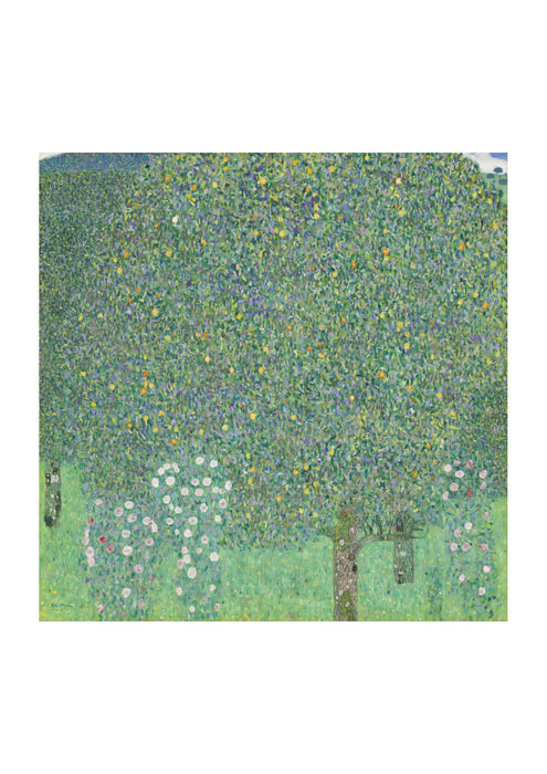 Gustav Klimt - Rosebushes under the Trees - Google Art Project