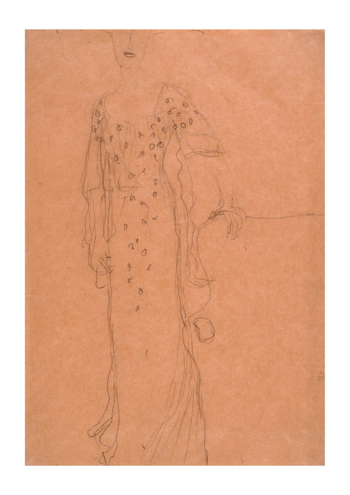 Gustav Klimt - Study for Portrait of Adele Bloch