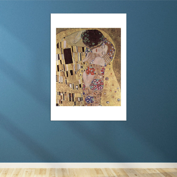 Gustav Klimt - The Kiss Lovers