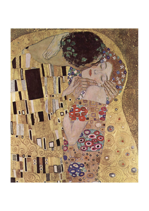 Gustav Klimt - The Kiss Lovers