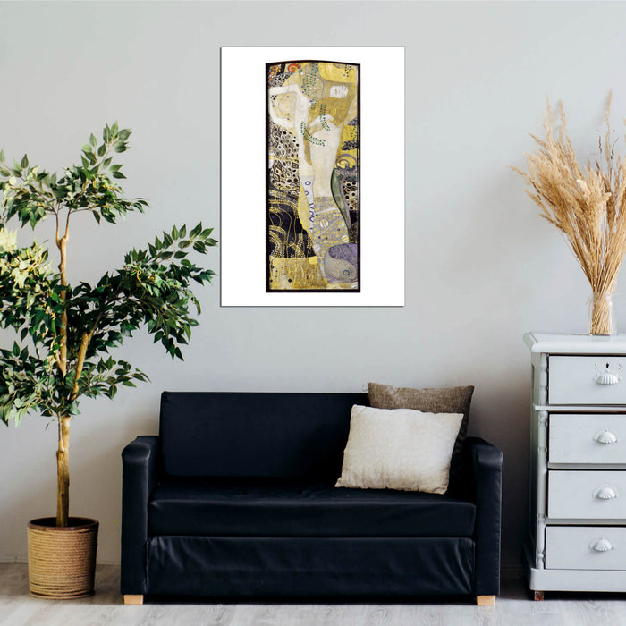 Gustav Klimt - Wasserschlangen I (Freundinnen)