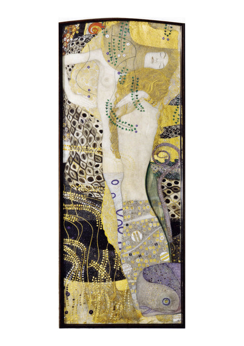 Gustav Klimt - Wasserschlangen I (Freundinnen)