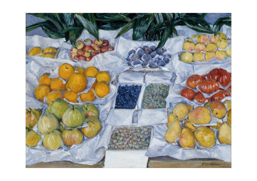 Gustave Caillebotte - Fruit Displayed On A Stand