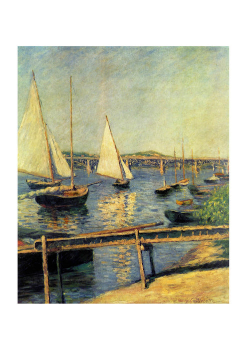 Gustave Caillebotte - Sailing Boats