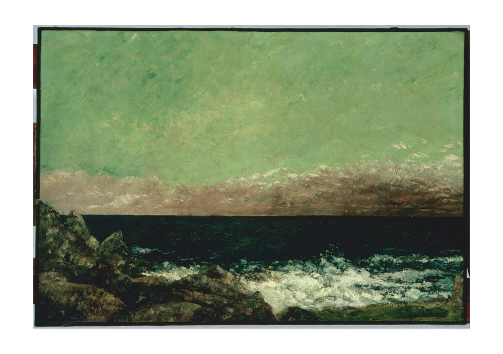 Gustave Courbet - The Mediterranean