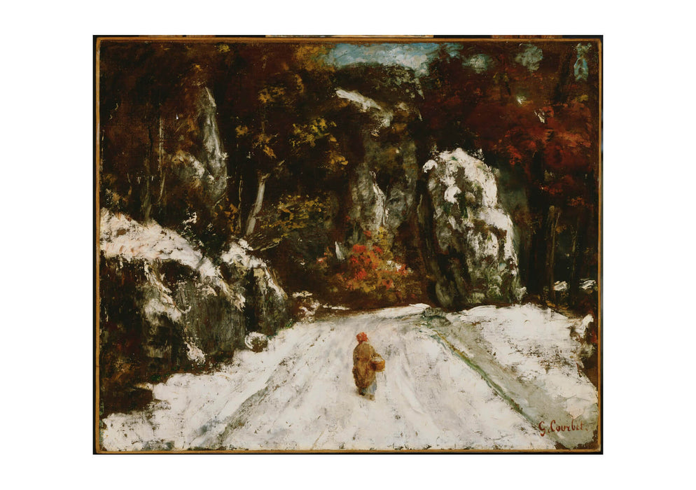 Gustave Courbet - Winter in the Jura