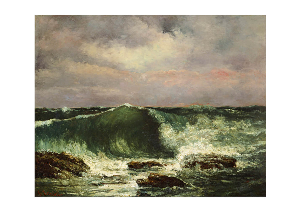 Gustave Courbet Waves