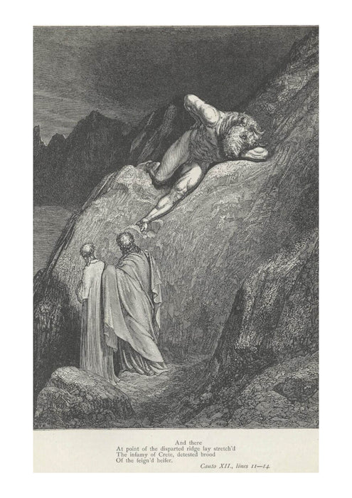 Gustave Doré - Dante's Inferno - Canto 12 Verses 11-14
