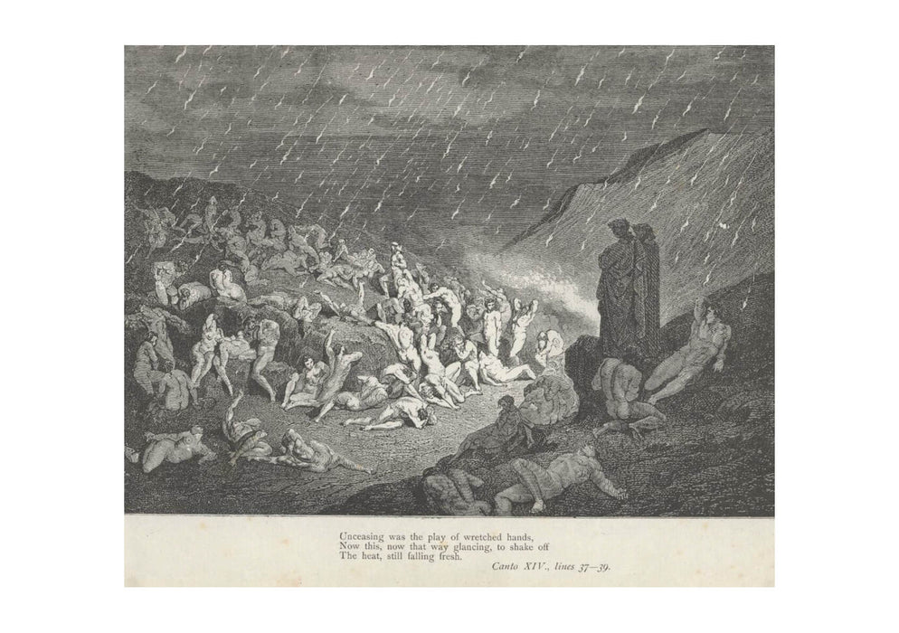 Gustave Doré - Dante's Inferno - Canto 14 Verses 37-39