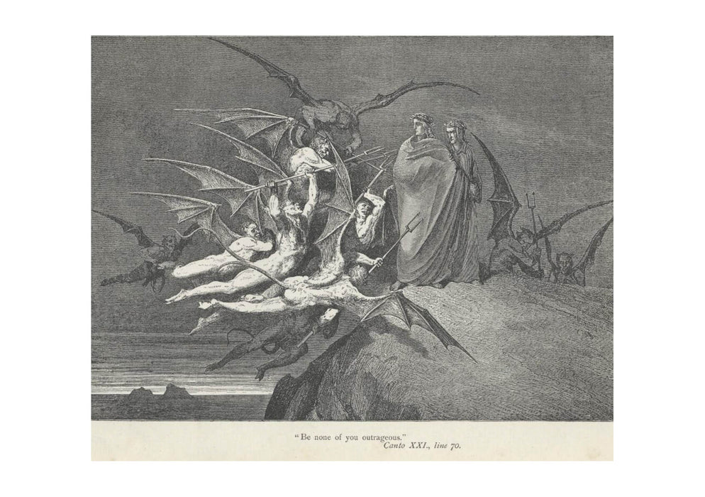 Gustave Doré - Dante's Inferno - Canto 21