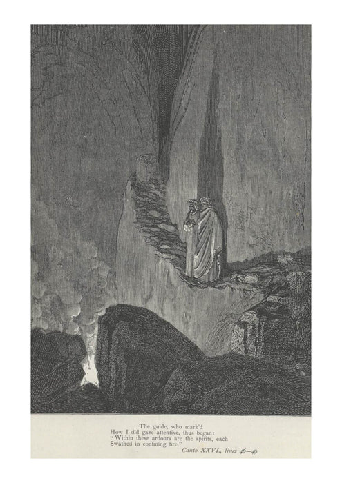 Gustave Doré - Dante's Inferno - Canto 26 Verses 46-49