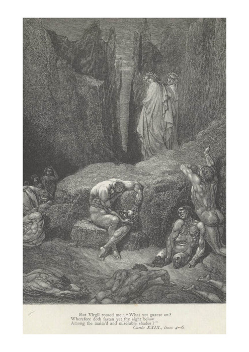 Gustave Doré - Dante's Inferno - Canto 29 Verses 4-6