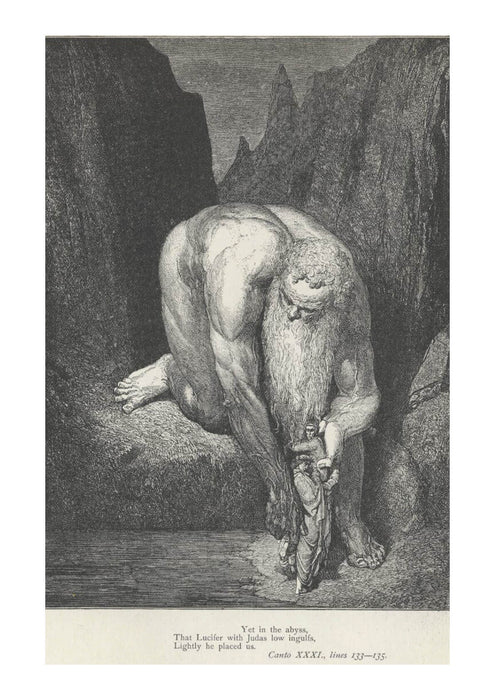 Gustave Doré - Dante's Inferno - Canto 31 Verses 133-135