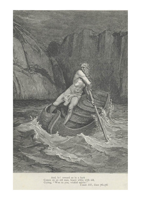 Gustave Doré - Dante's Inferno - Canto 3 Charon