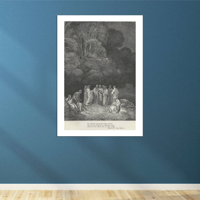 Gustave Doré - Dante's Inferno - Canto 4 Four Bards