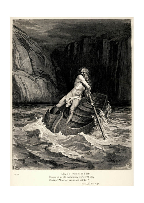 Gustave Doré - Dante's Inferno - Charon