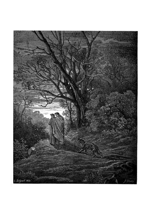 Gustave Doré - Dante's Inferno - Dante Meets Viril