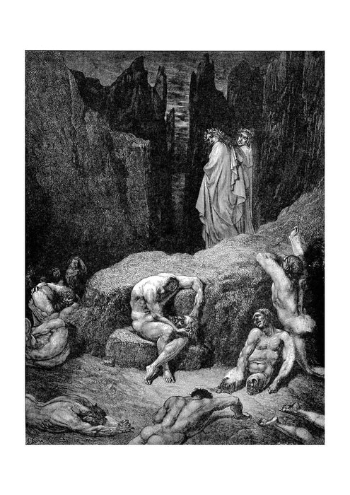 Gustave Doré - Dante's Inferno - Dantes Curiosity