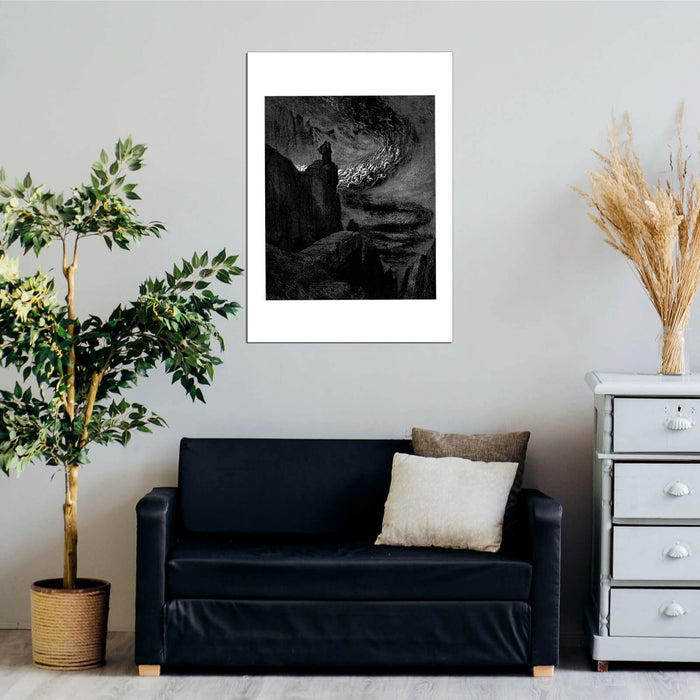 Gustave Doré - Dante's Inferno - The Hurricane Of Souls