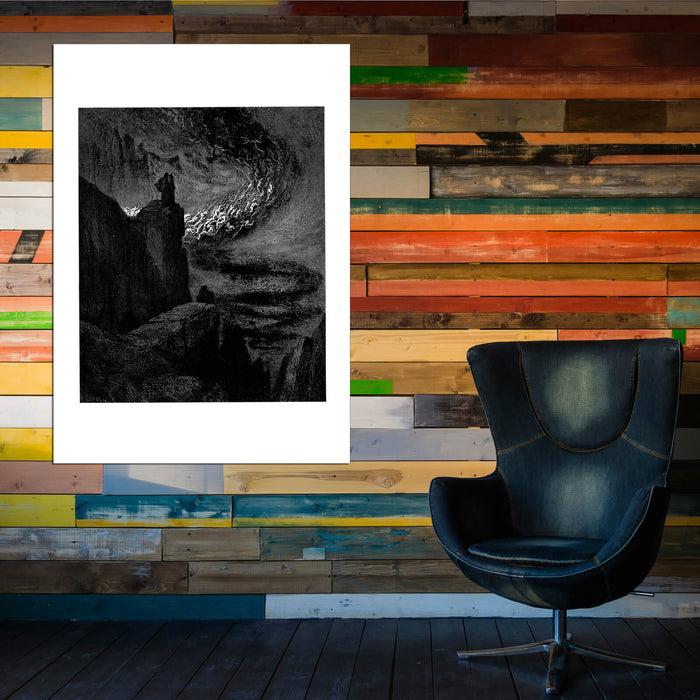 Gustave Doré - Dante's Inferno - The Hurricane Of Souls