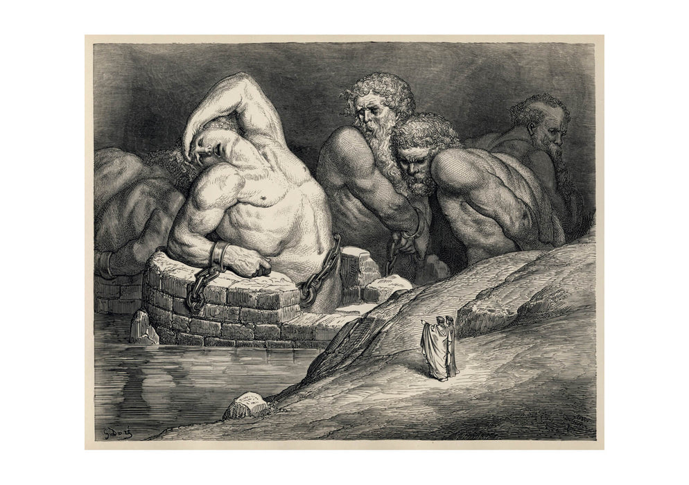 Gustave Doré - Dante's Inferno - The Titans