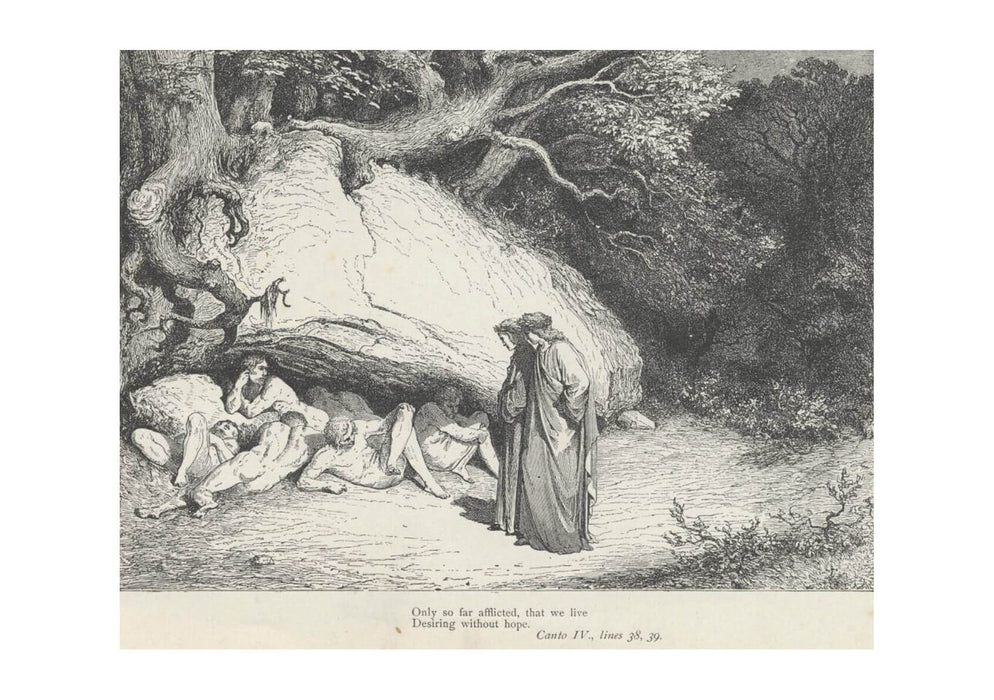 Gustave Doré - Dante's Inferno - Unbatised Lines 38-39