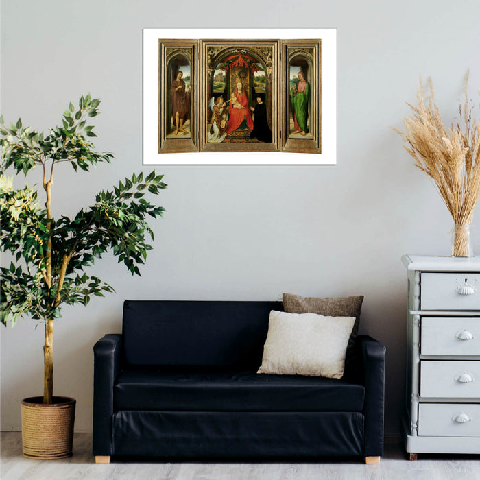 Hans Memling - Small Triptych Of St. John The Baptist