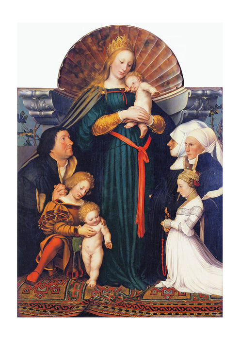Hans The Younger - Darmstadt Madonna