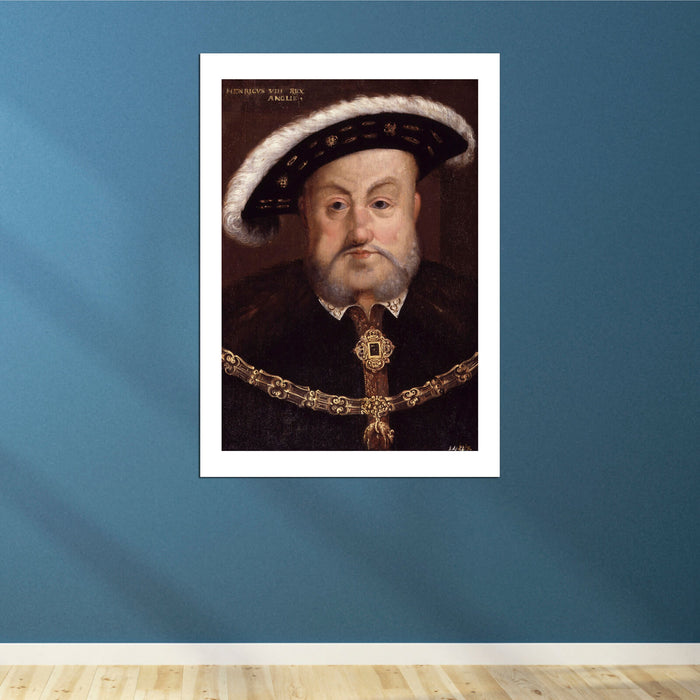Hans The Younger - King Henry VIII Portrait