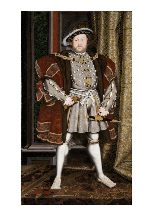 Hans The Younger - Workshop of Portrait of Henry VIII