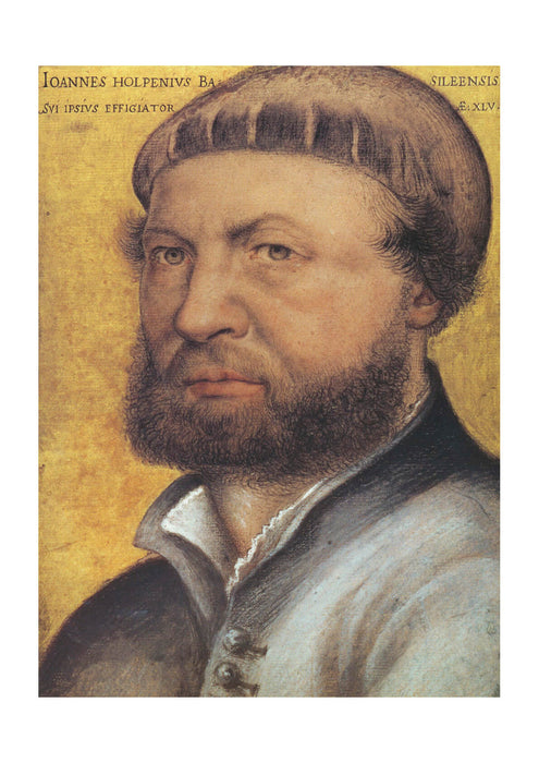 Hans The Younger - self-portrait