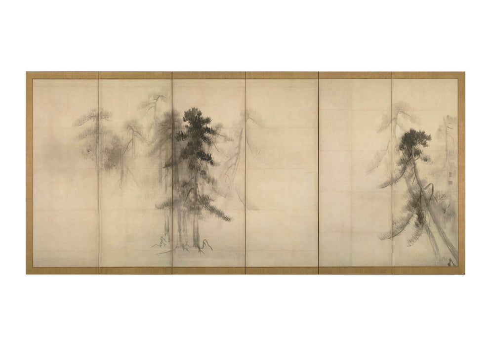 Hasegawa Touhaku - Pine Trees