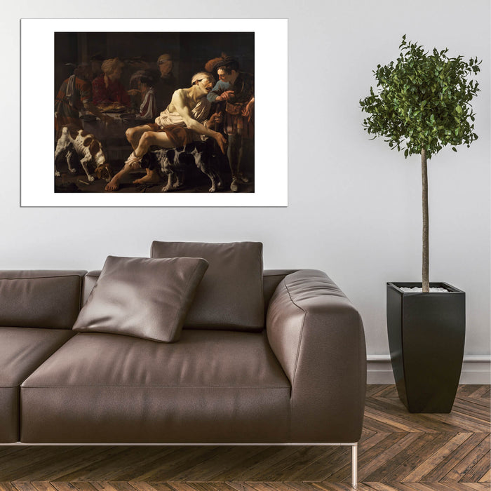 Hendrick Ter Brugghen - Rich Man And The Poor Lazarus