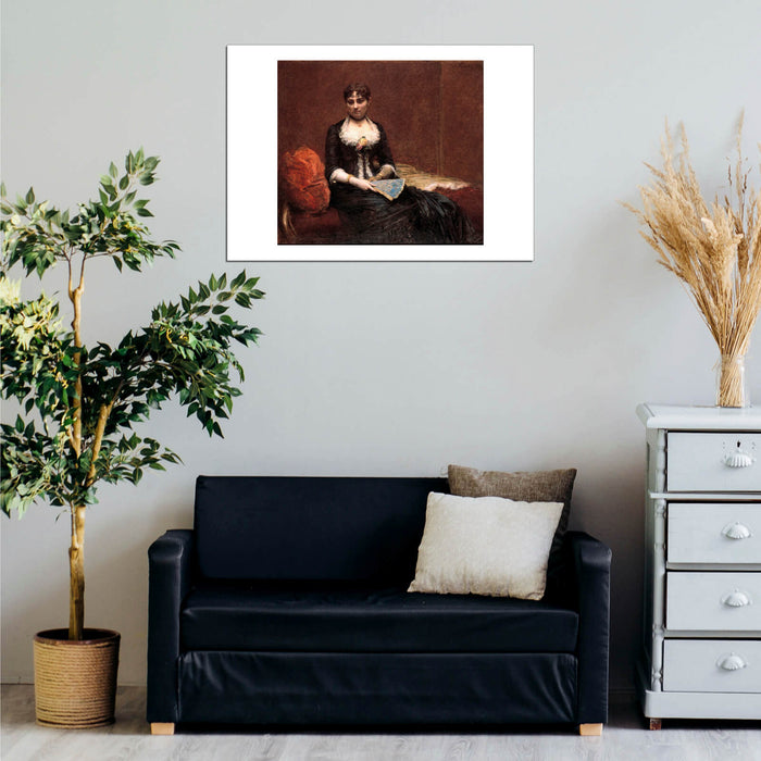 Henri Fantin-Latour - Madame Léon Maître