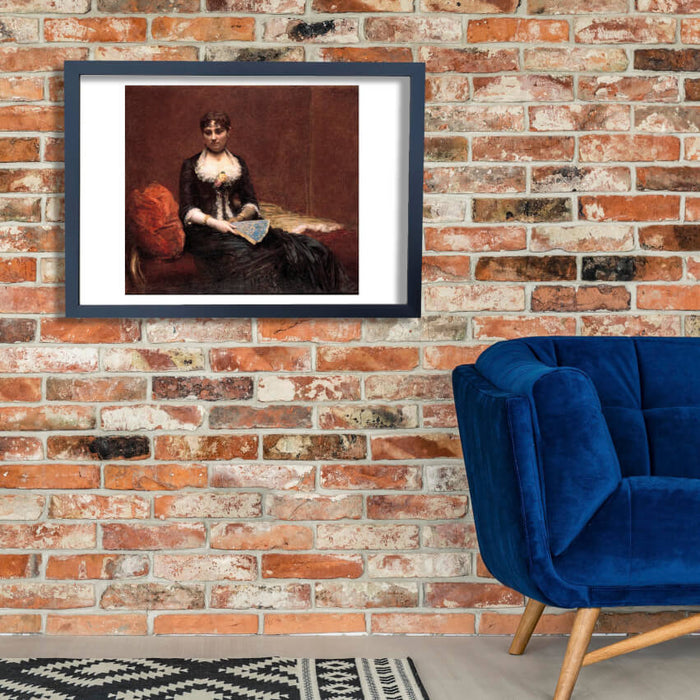 Henri Fantin-Latour - Madame Léon Maître