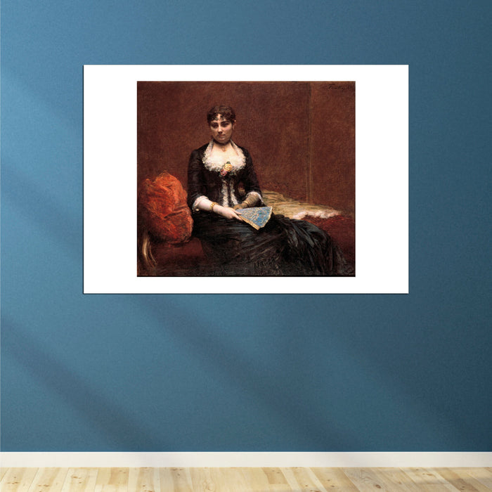 Henri Fantin-Latour - Madame Léon Maître