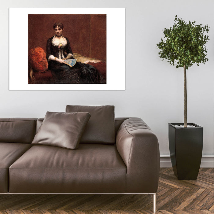 Henri Fantin-Latour - Madame Léon Maître