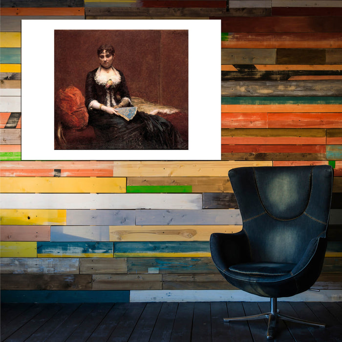 Henri Fantin-Latour - Madame Léon Maître