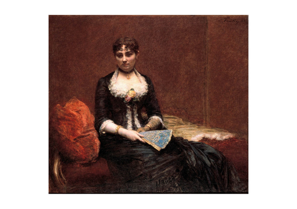 Henri Fantin-Latour - Madame Léon Maître