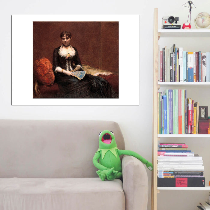 Henri Fantin-Latour - Madame Léon Maître