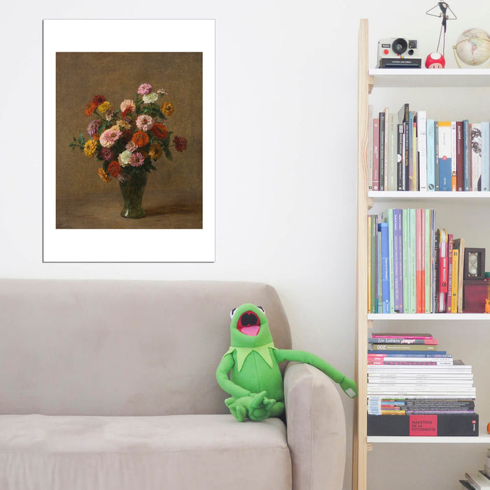 Henri Fantin-Latour - Zinnias