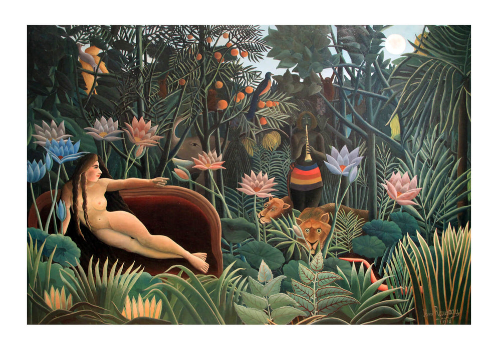 Henri Rousseau - Exotic Forest