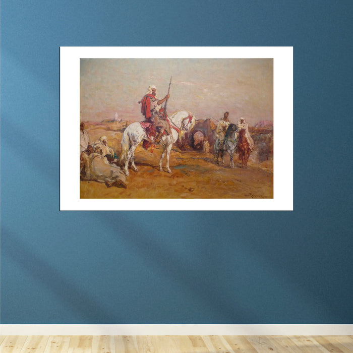 Henri Rousseau - On Horse