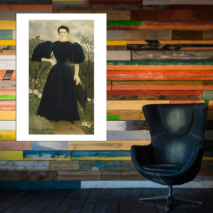 Henri Rousseau - Portrait of Madame M