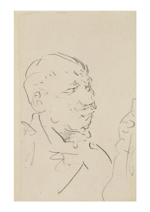 Henri Toulouse Lautrec - Head of a Man