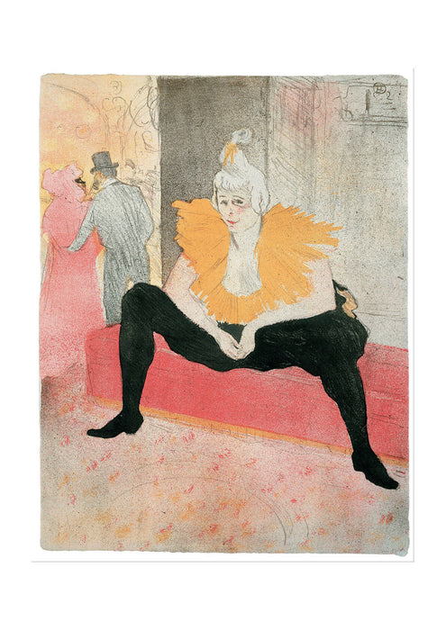 Henri Toulouse Lautrec - La Clownesse assise