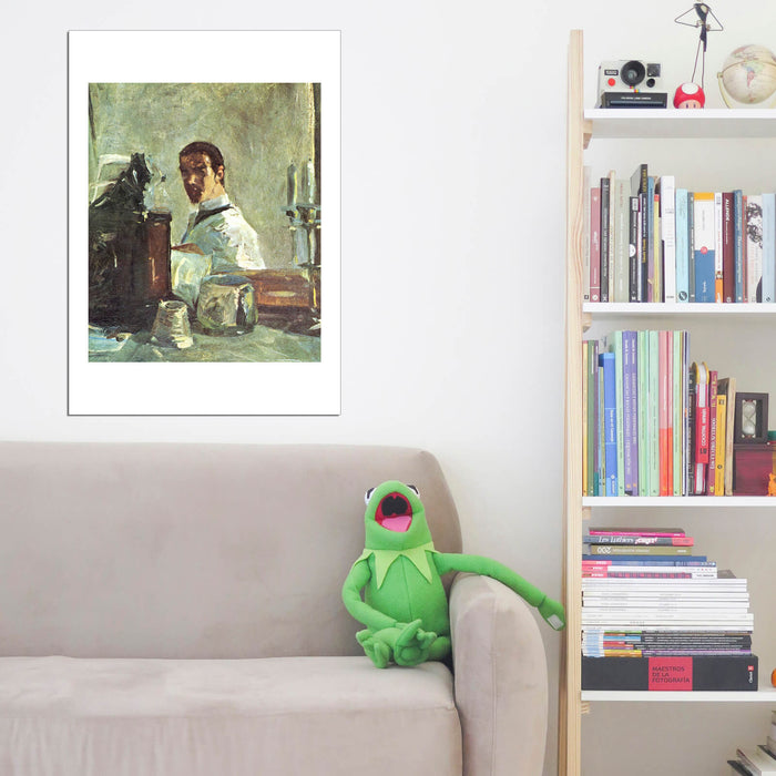 Henri Toulouse Lautrec - Man Looking Over