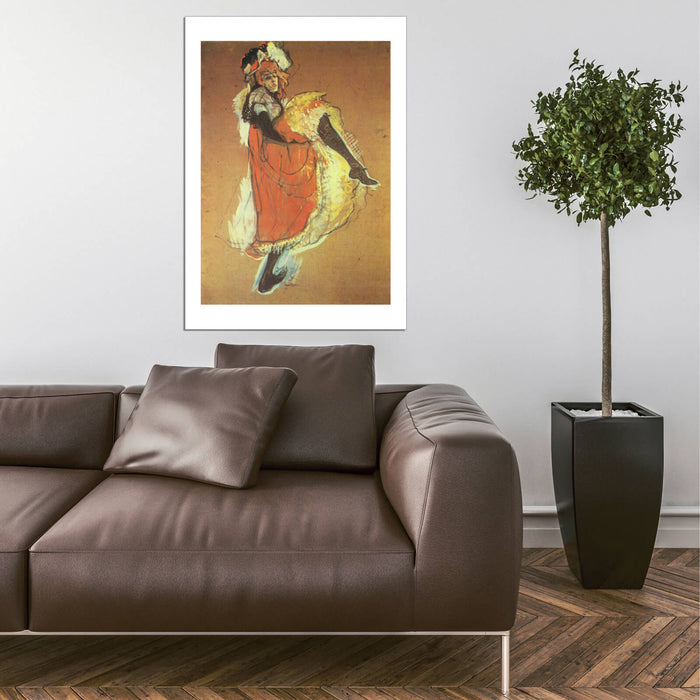 Henri Toulouse Lautrec - Orange Dancer