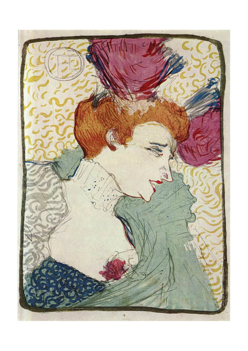 Henri Toulouse Lautrec - Portrait Card